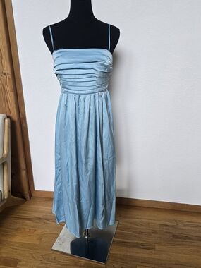 Abercrombie Satin Midi Dress